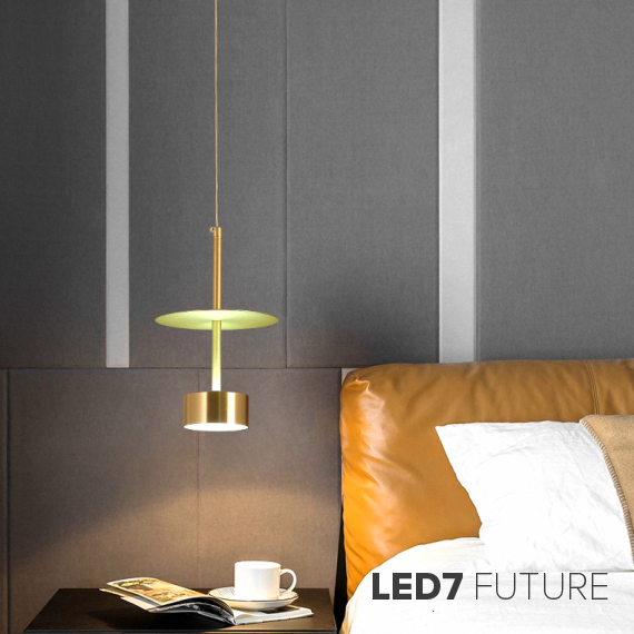 Loft Industry Modern - Brass Rain